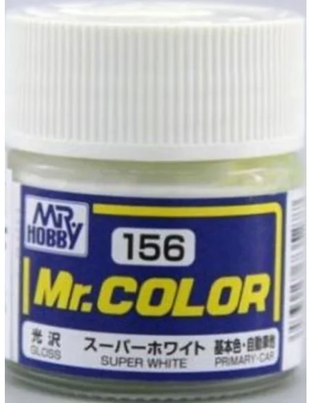 Mr Hobby -Gunze Mr. Color (10 ml) Super White IV - Mr Hobby - Gunze...