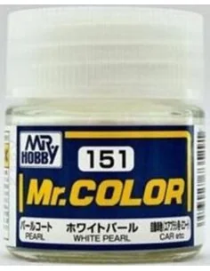 Mr Hobby -Gunze Mr. Color (10 ml) White Pearl - Mr Hobby - Gunze C-151