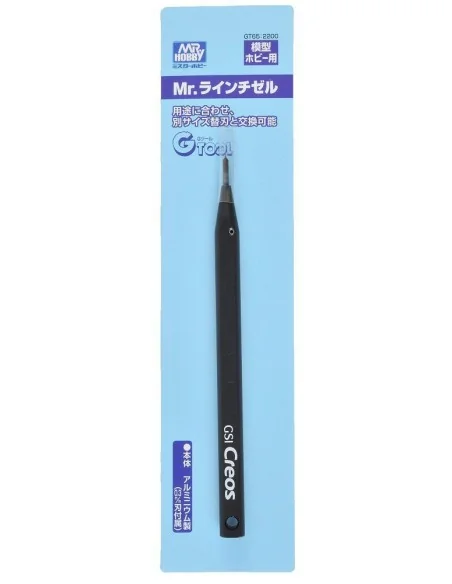 Mr Hobby -Gunze Mr. Line Chisel (0.3 mm Blade is included) - Mr Hob...