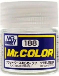 Mr Hobby -Gunze Mr. Color (10 ml) Flat Base Rough - Mr Hobby - Gunz...