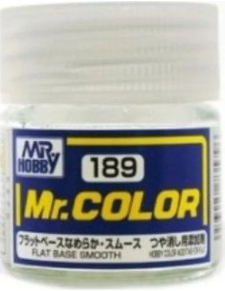 Mr Hobby -Gunze Mr. Color (10 ml) Flat Base Smooth - Mr Hobby - Gun...