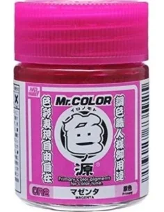 Mr Hobby -Gunze Primary Color Pigments (10 ml) Magenta - Mr Hobby -...