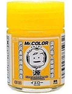 Mr Hobby -Gunze Primary Color Pigments (10 ml) Yellow - Mr Hobby - ...