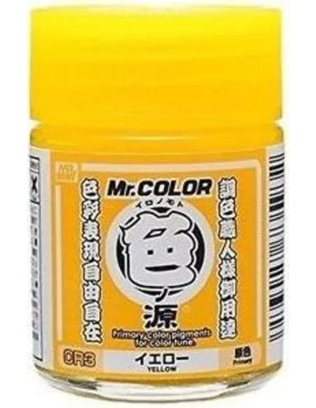 Mr Hobby -Gunze Primary Color Pigments (10 ml) Yellow - Mr Hobby - ...