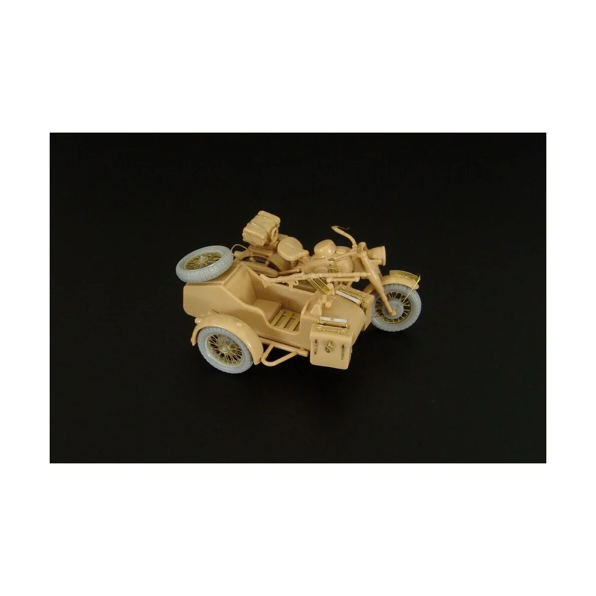 German Motorcycle&sidecar (Tamiya), 1/48 - Hauler HLX48358