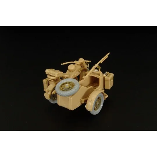 German Motorcycle&sidecar (Tamiya), 1/48 - Hauler HLX48358