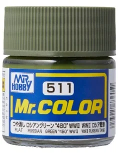 Mr Hobby -Gunze Mr. Color (10 ml) Russian Green "4BO - Mr Hobby - G...