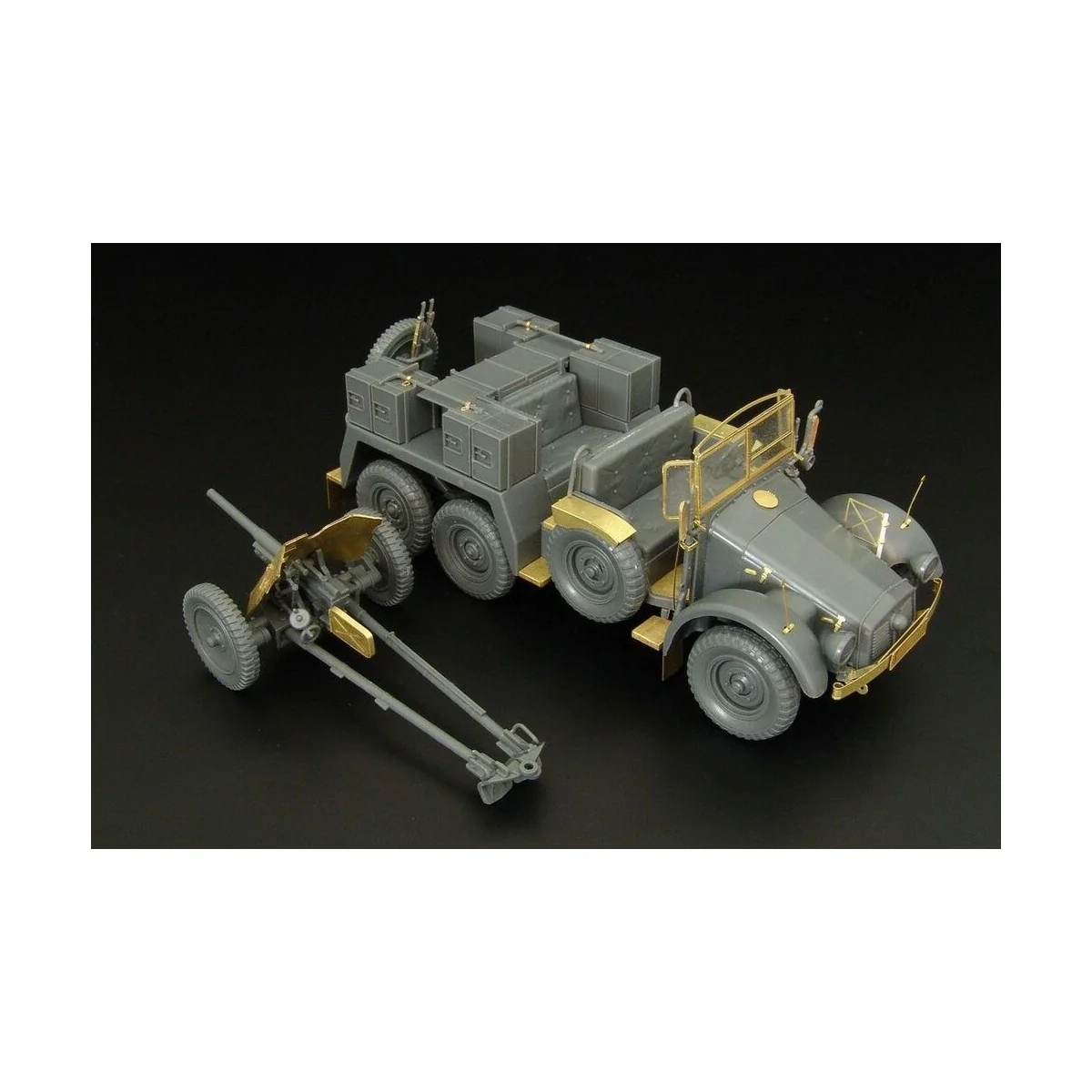 Kfz 69 Krupp with 3 7cm Pak (Tamiya), 1/48 - Hauler HLX48361