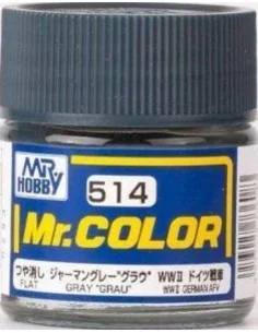 Mr Hobby -Gunze Mr. Color (10 ml) Gray "Grau - Mr Hobby - Gunze C-514