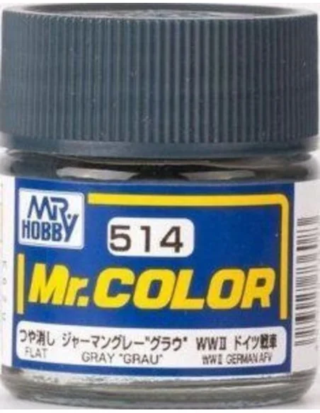 Mr Hobby -Gunze Mr. Color (10 ml) Gray "Grau - Mr Hobby - Gunze C-514