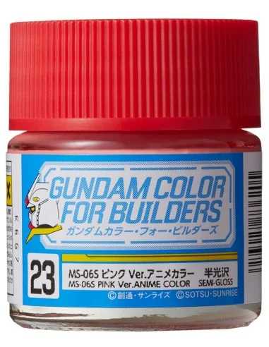 Mr Hobby -Gunze Gundam Color For Builders (10ml) MS-06S PINK Ver. -...