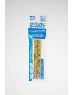Mr Hobby -Gunze Mr. Paper Card Type Sand Paper 400 (50 pcs) - Mr Ho...