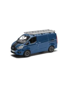 Ford Transit Custom Sport, Chrome Blue, 1/43 - Corgi VA15104