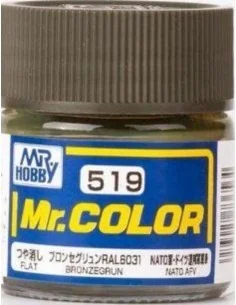 Mr Hobby -Gunze Mr. Color (10 ml) Bronzegrün - Mr Hobby - Gunze C-519