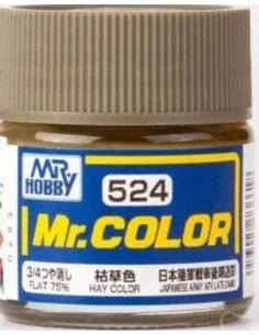 Mr Hobby -Gunze Mr. Color (10 ml) Hay Color - Mr Hobby - Gunze C-524