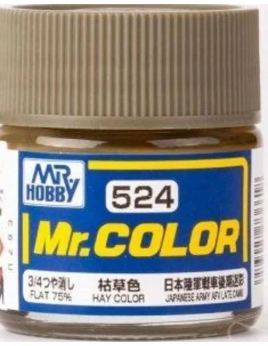 Mr Hobby -Gunze Mr. Color (10 ml) Hay Color - Mr Hobby - Gunze C-524