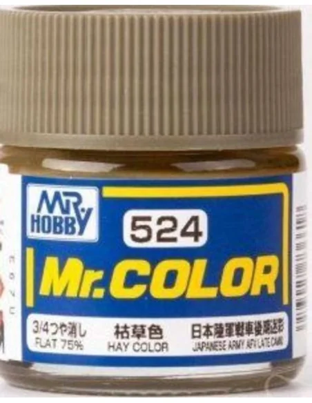 Mr Hobby -Gunze Mr. Color (10 ml) Hay Color - Mr Hobby - Gunze C-524