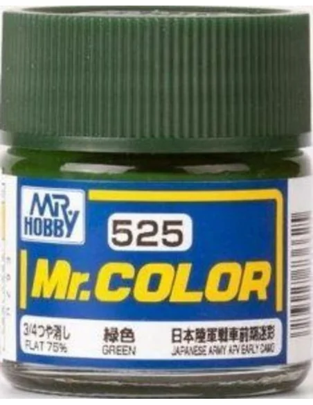 Mr Hobby -Gunze Mr. Color (10 ml) Green - Mr Hobby - Gunze C-525