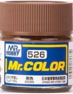 Mr Hobby -Gunze Mr. Color (10 ml) Brown - Mr Hobby - Gunze C-526