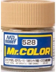 Mr Hobby -Gunze Mr. Color (10 ml) IDF Gray 1 (-1981 Sinai) - Mr Hob...