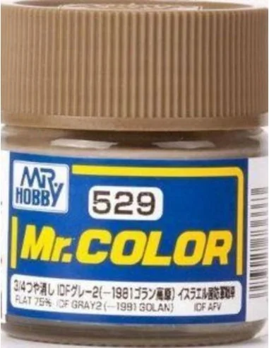 Mr Hobby -Gunze Mr. Color (10 ml) IDF Gray 2 (-1981 Golan) - Mr Hob...