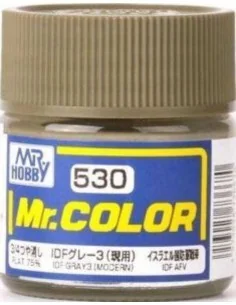 Mr Hobby -Gunze Mr. Color (10 ml) IDF Gray 3 (Modern) - Mr Hobby - ...