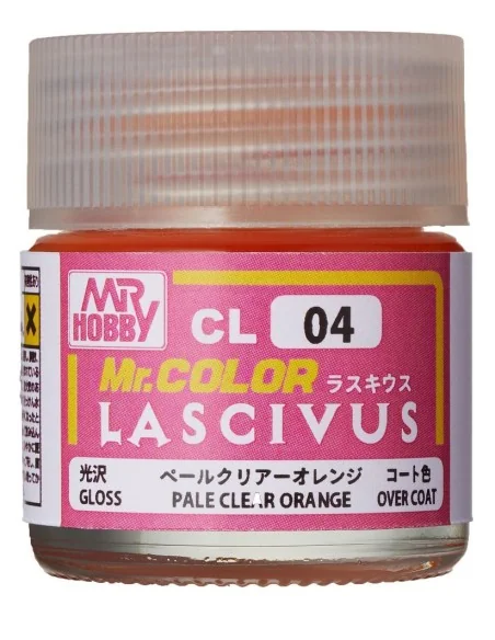 Mr Hobby -Gunze Mr. Color Lascivus (10 ml) Pale Clear Orange - Mr H...