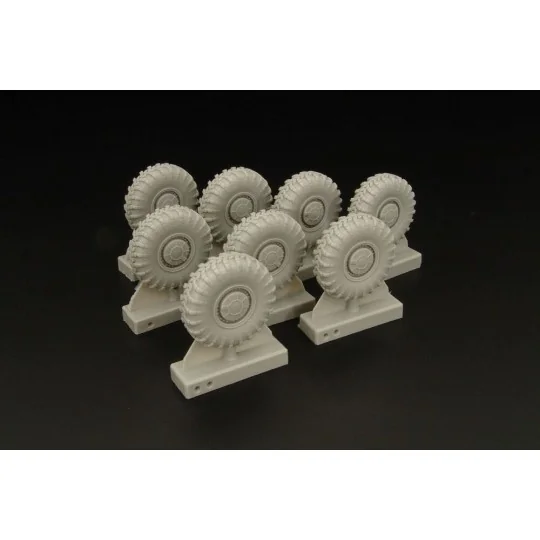 BTR-60 Wheels (Mikromir), 1/48 - Hauler HLX48377