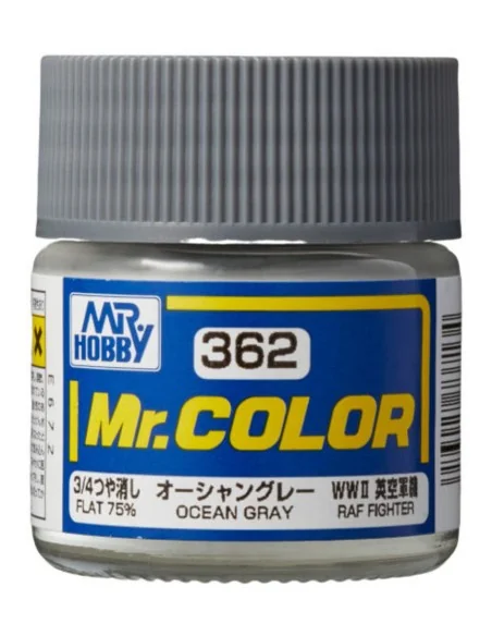 Mr Hobby -Gunze Mr. Color (10 ml) Ocean Grey - Mr Hobby - Gunze C-362