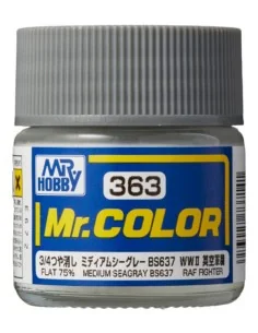 Mr Hobby -Gunze Mr. Color (10 ml) Medium Seagray BS637 - Mr Hobby -...
