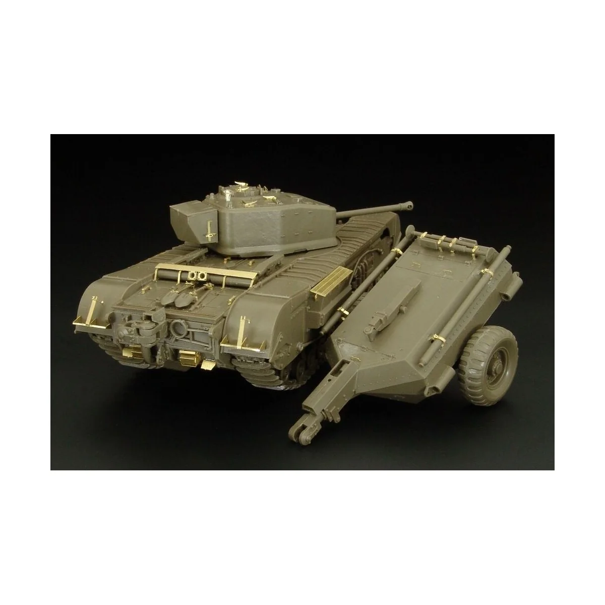 Churchill Mk VII (Tamiya kit), 1/48 - Hauler HLX48388