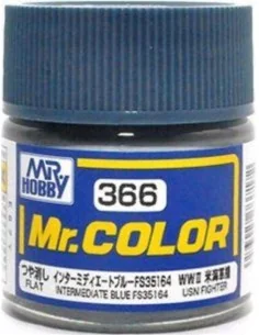 Mr Hobby -Gunze Mr. Color (10 ml) Intermediate Blue FS35164 - Mr Ho...