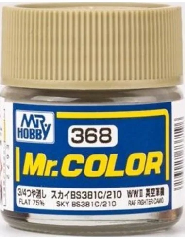 Mr Hobby -Gunze Mr. Color (10 ml) Sky BS381C/210 - Mr Hobby - Gunze...