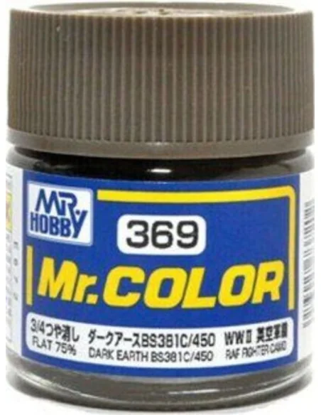 Mr Hobby -Gunze Mr. Color (10 ml) Dark Earth BS381C/450 - Mr Hobby ...