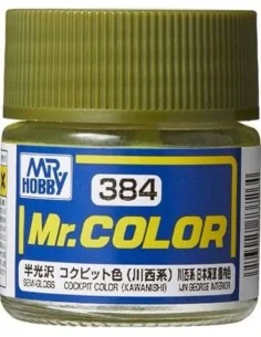Mr Hobby -Gunze Mr. Color (10 ml) Cockpit Color (Kawanishi) - Mr Ho...
