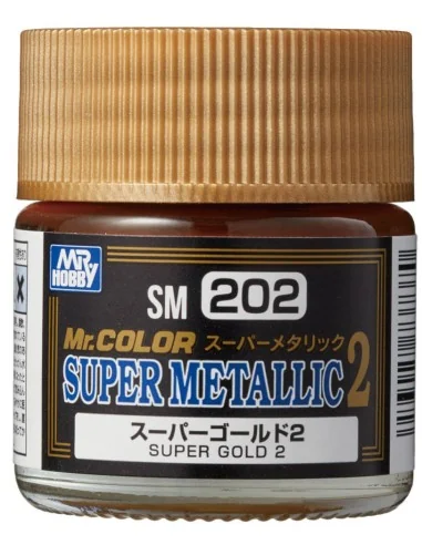 Mr Hobby -Gunze Mr. Color Super Metallic Colors II (10 ml) Super Go...