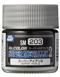 Mr Hobby -Gunze Mr. Color Super Metallic Colors II (10 ml) Super Ir...