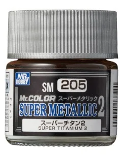 Mr Hobby -Gunze Mr. Color Super Metallic Colors II (10 ml) Super Ti...