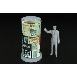 Posters column w-civilien - Hauler HLF48003