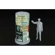 Posters column w-civilien - Hauler HLF48003