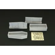 Coffins, 1/48 - Hauler HLF48007 Coffins, 1/48 - Hauler HLF48007