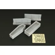 Coffins, 1/48 - Hauler HLF48007 Coffins, 1/48 - Hauler HLF48007