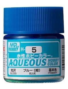 Mr Hobby -Gunze Aqueous Hobby Colors (10 ml) Blue - Mr Hobby - Gunz...