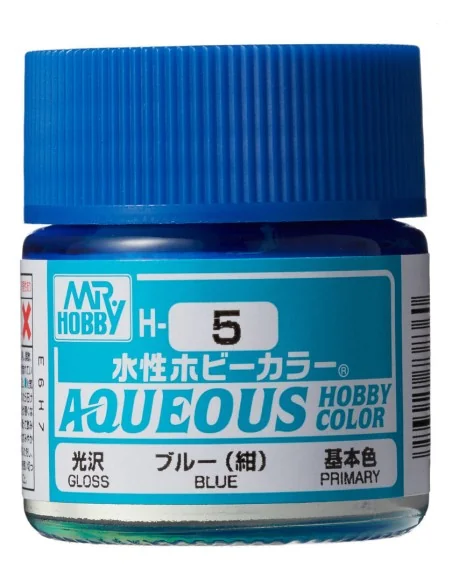 Mr Hobby -Gunze Aqueous Hobby Colors (10 ml) Blue - Mr Hobby - Gunz...