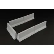 Modern concrete road barriers, 1/48 - Hauler HLF48009 Modern concrete road barriers, 1/48 - Hauler HLF48009