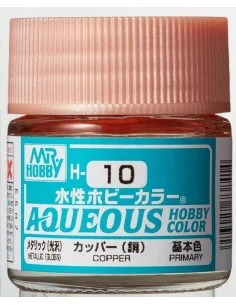 Mr Hobby -Gunze Aqueous Hobby Colors (10 ml) Copper - Mr Hobby - Gu...