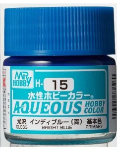 Mr Hobby -Gunze Aqueous Hobby Colors (10 ml) Bright Blue - Mr Hobby...