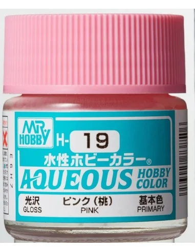 Mr Hobby -Gunze Aqueous Hobby Colors (10 ml) Pink - Mr Hobby - Gunz...