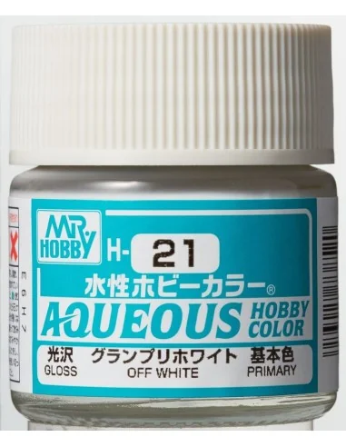 Mr Hobby -Gunze Aqueous Hobby Colors (10 ml) Off White - Mr Hobby -...