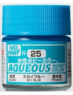Mr Hobby -Gunze Aqueous Hobby Colors (10 ml) Sky Blue - Mr Hobby - ...